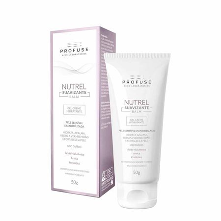 Gel-Creme-Hidratante-Facial-Profuse---Nutrel-Suavizante-Balm-50g--2